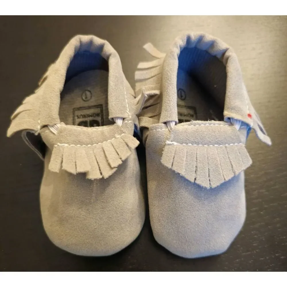 Baby Mocassins Size 1 Crib Shoes Romirius